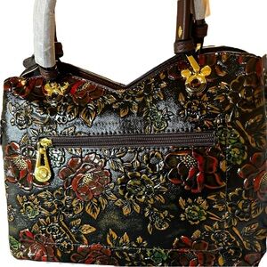 3in1 Smooth Texture Pattern Tote Bag With Handle Bag And Clutch Set main image 0